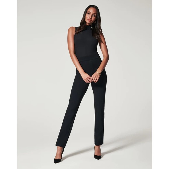 SPANX Pants - Spanx The Perfect Pant Slim Straight Black